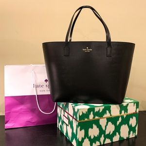 Kate Spade Large Black Tote